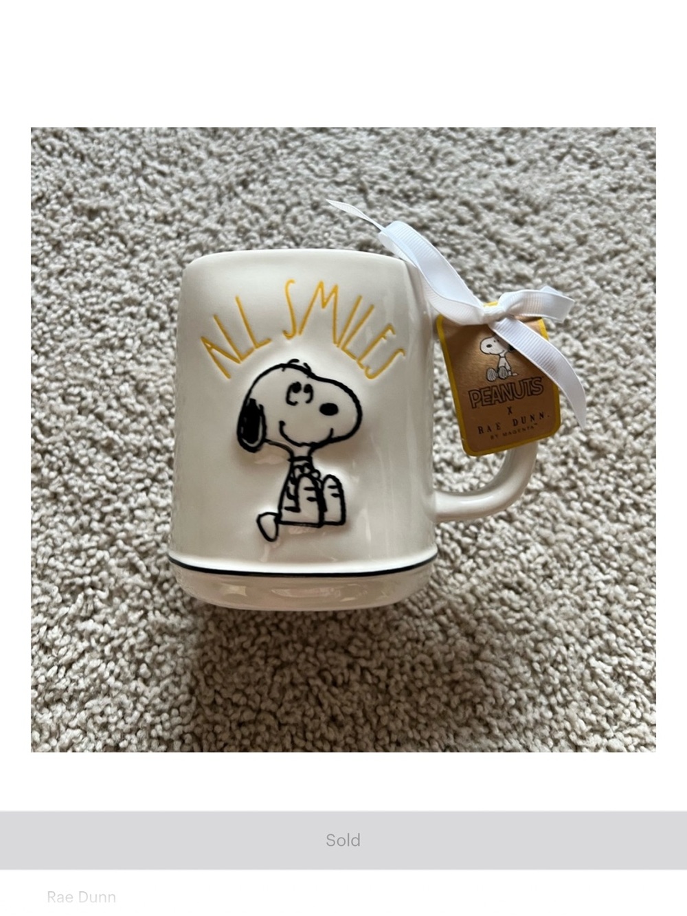 Rae Dunn X Peanuts